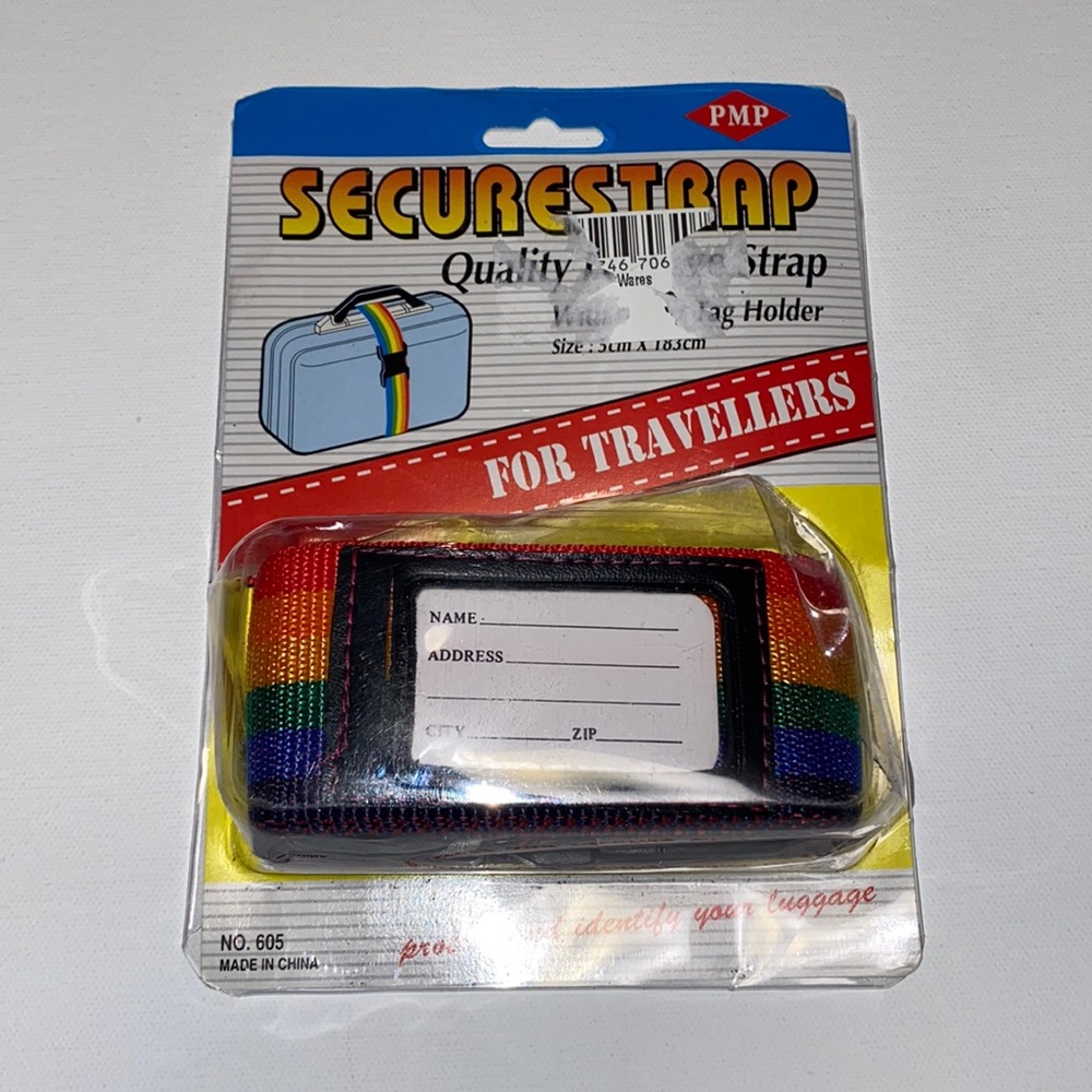 NEW pride luggage travel tightening secure strap